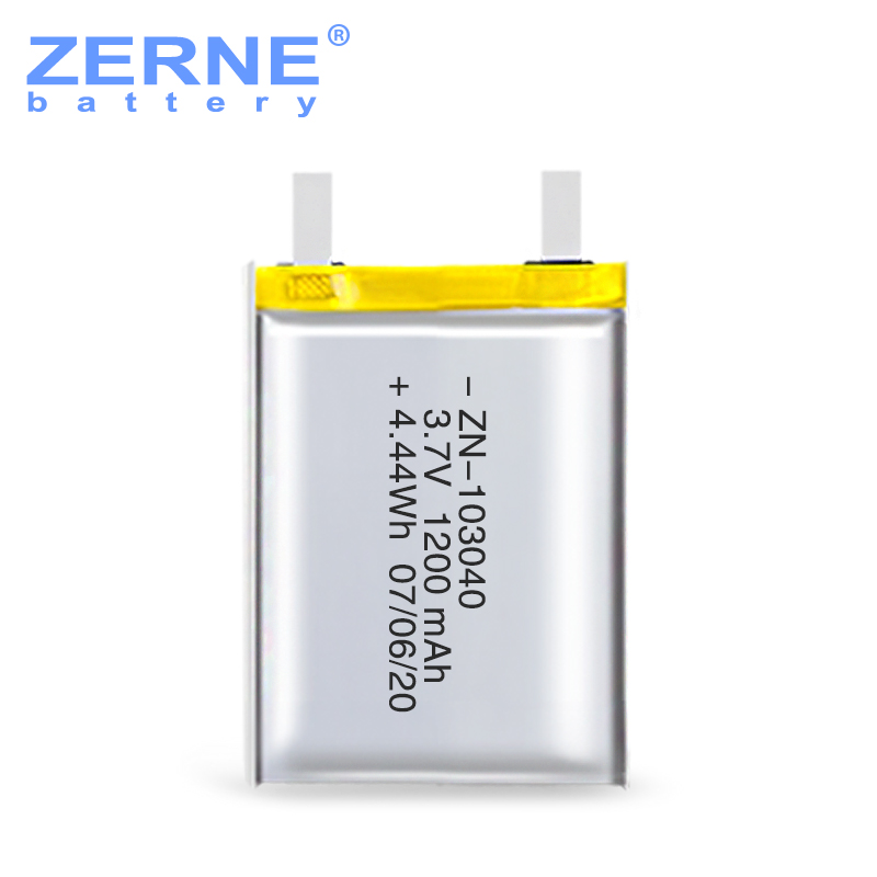 103040 Polymer Lithium Battery 3.7V 1200Mah For Detectors Emergency Lights Electric Toys