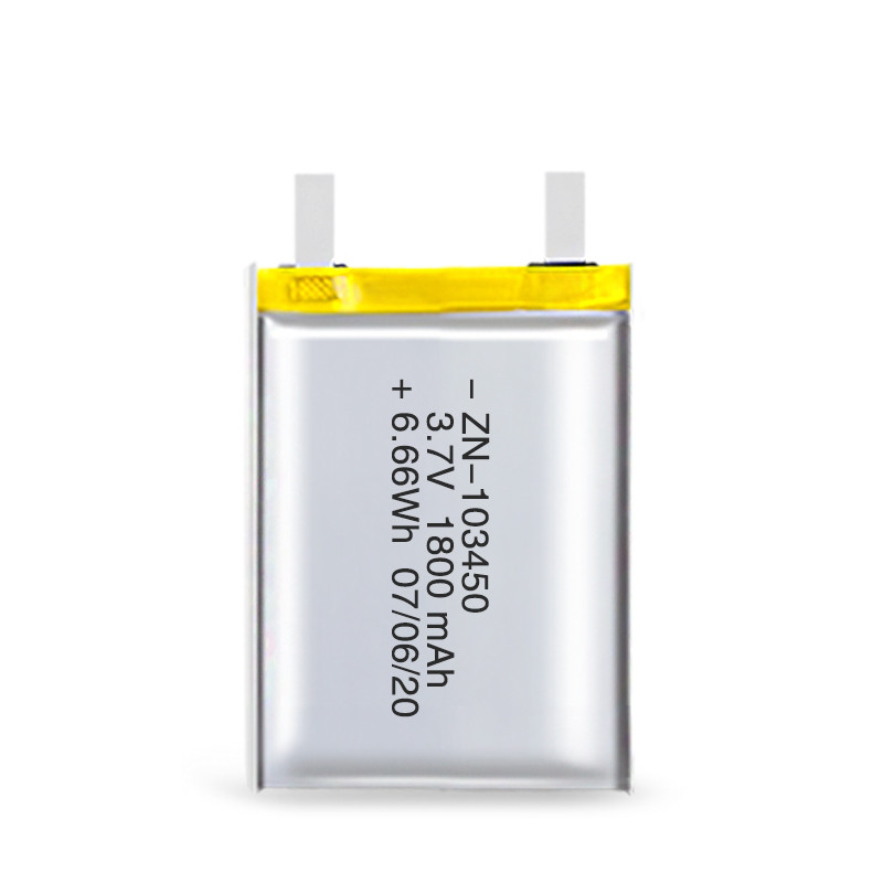 Hot Sell Rechargeable High Large Capacity 103450 Prismatic Lipo Battery 3.7V 37V 1800Mah Lithium Polymer Batteries