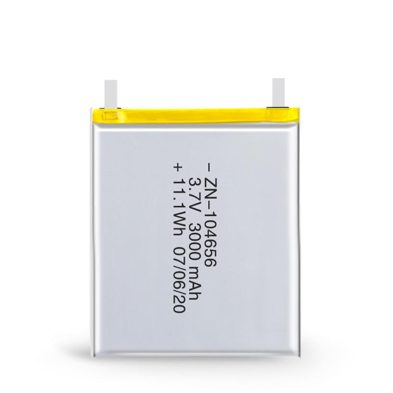 104656 UL1642/UN38.3 certificated 3.7v 3000mA lithium ion battery rechargeable