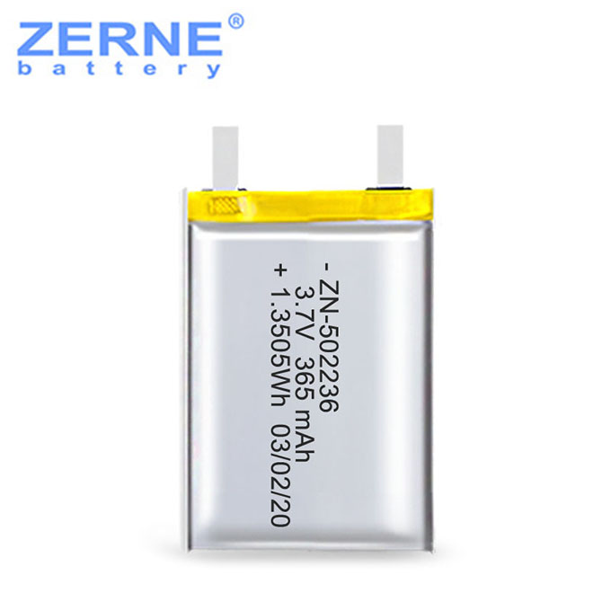 502236 UL1642/UN38.3 certificated 3.7v 380mAh mini lipo battery lithium polymer 2 buyers