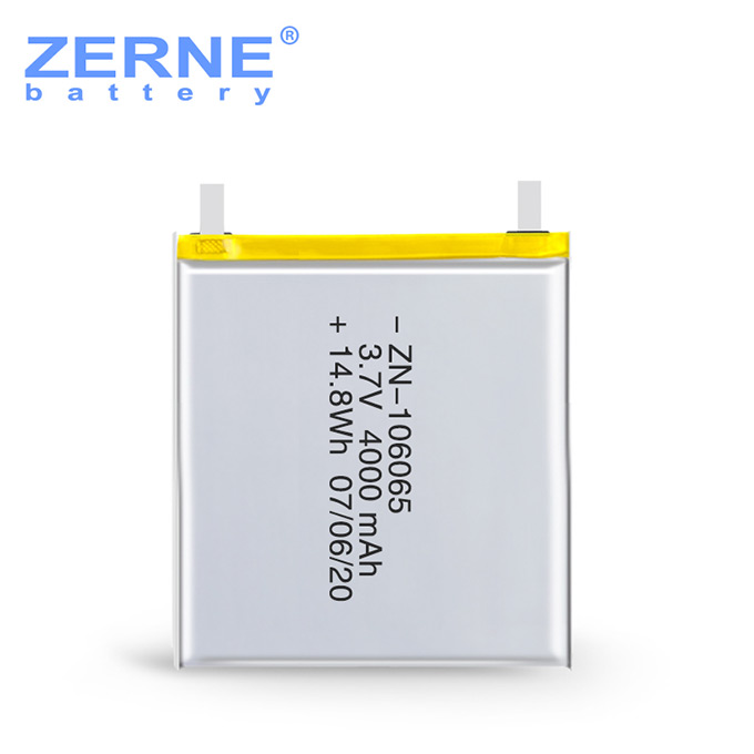 ZN-106065 3.7V  Lithium Polymer Rechargeable Battery
