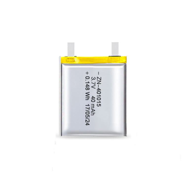 401015 small size 42mah lithium polymer battery lithium ion battery